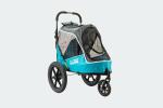 Dog bike trailer & stroller InnoPet Sporty Evolution ocean blue (BTB2IPSE) (2)