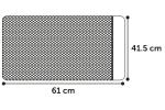 Cat litter mat Matz black 61 x 41 x 1,3 cm (CLM4CMFM-1) (6)