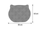 Cat litter mat Matz black 50 x 40 cm (CLM9CMFM) (4)