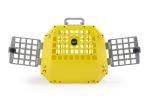 Transport box for dog or cat Kleinmetall Care2 L yellow (3)