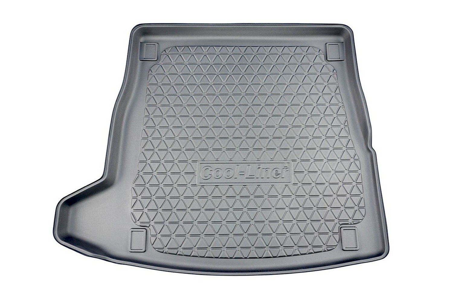 Boot mat suitable for Alfa Romeo Stelvio (949) 2017-present Cool Liner anti slip PE/TPE rubber