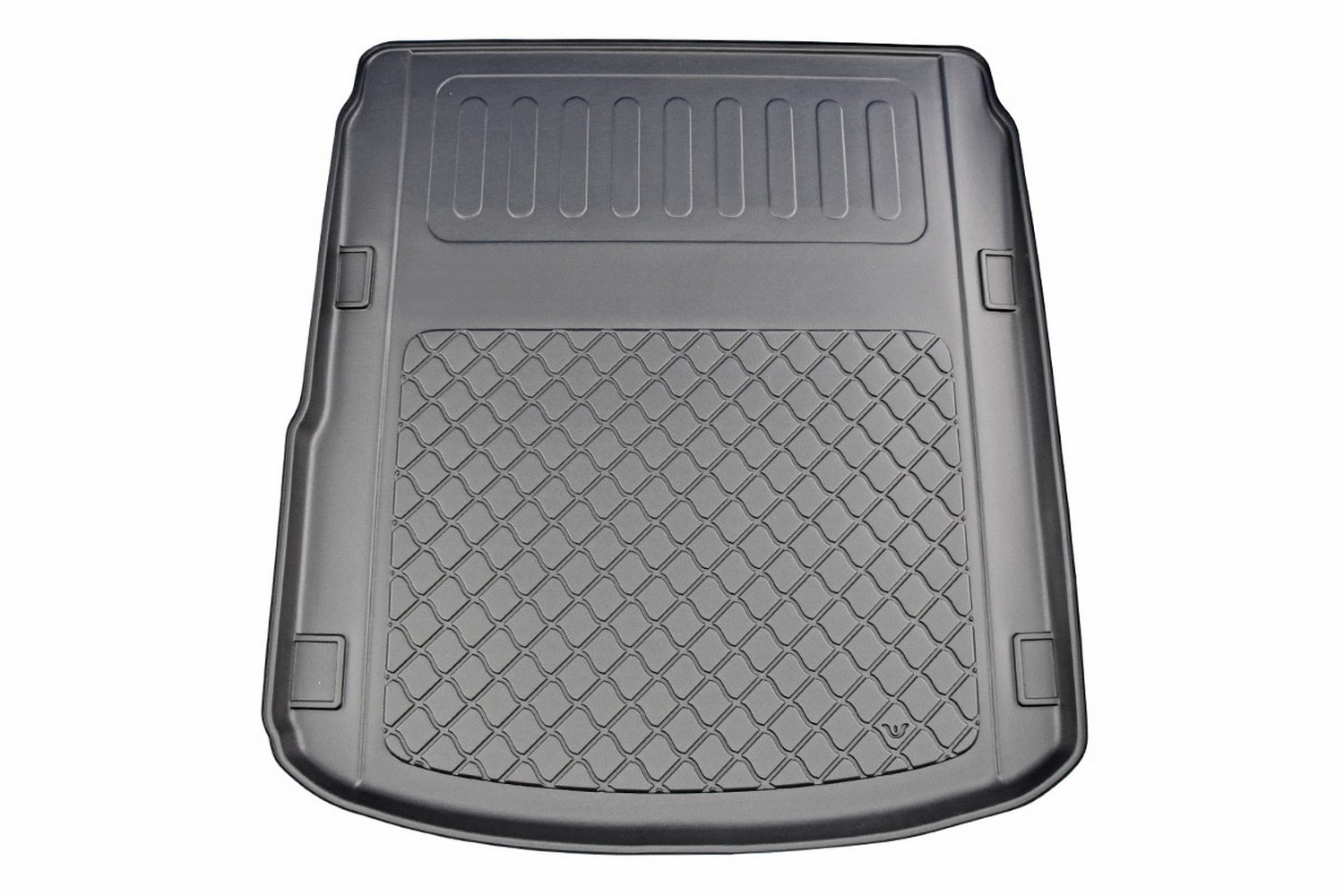 Boot mat suitable for Audi A6 (C8) 2018-present 4-door saloon Guardliner anti slip PE/TPE rubber