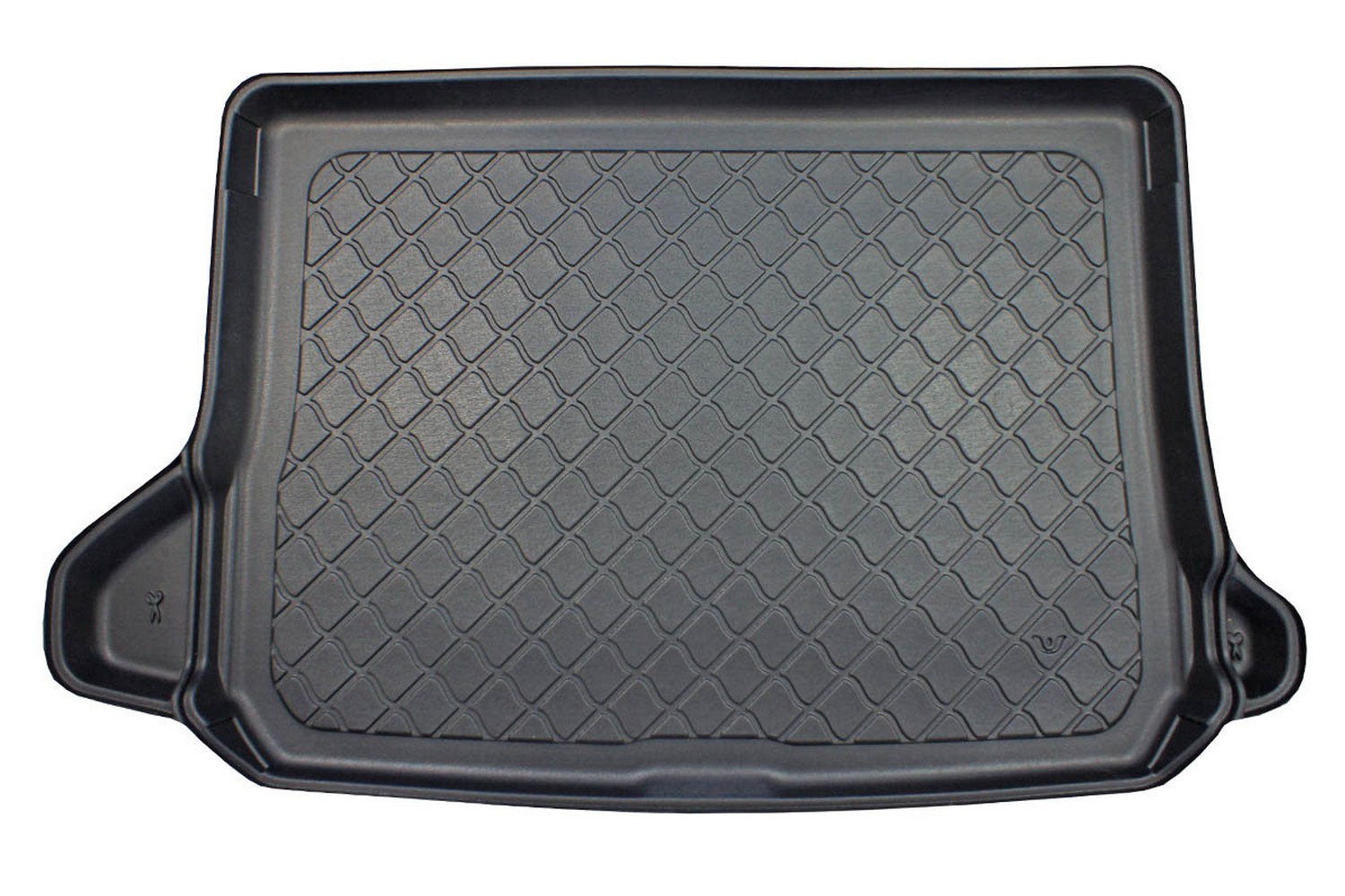 Boot mat suitable for Audi Q2 (GA) 2016-present Guardliner anti slip PE/TPE rubber