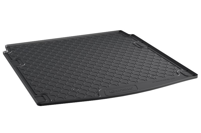 Boot mat suitable for Audi A4 (B8) 2008-2015 4-door saloon anti slip Rubbasol rubber