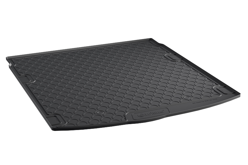 Boot mat suitable for Audi A6 (C7) 2011-2018 4-door saloon anti slip Rubbasol rubber