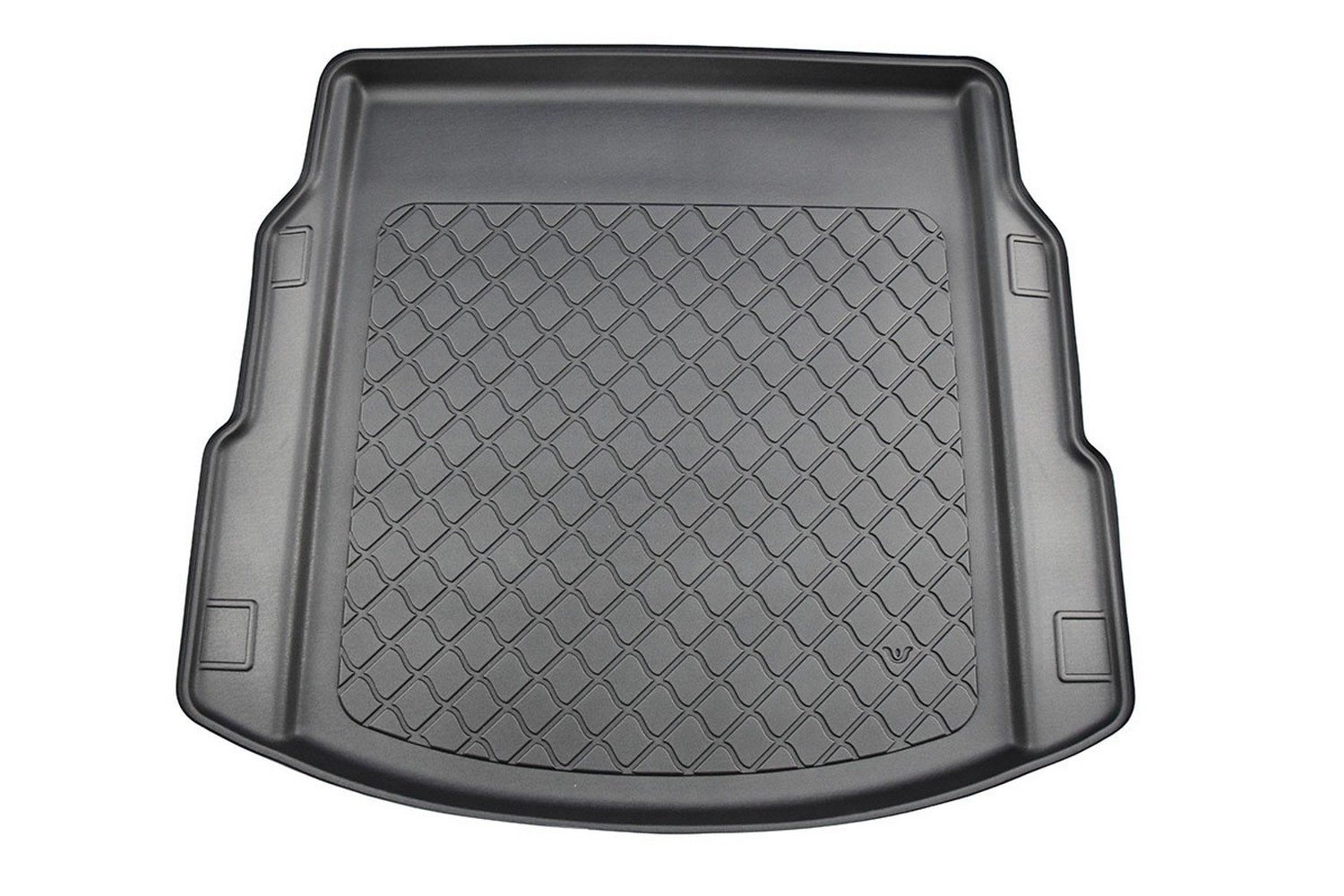 Boot mat suitable for Audi A8 (D5) 2017-present 4-door saloon Guardliner anti slip PE/TPE rubber