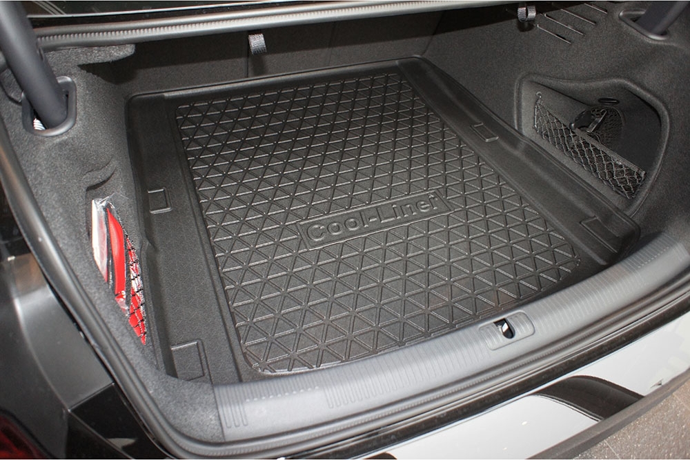 Boot mat Audi A4 (B9) 2015-present 4-door saloon Cool Liner anti slip PE/TPE rubber