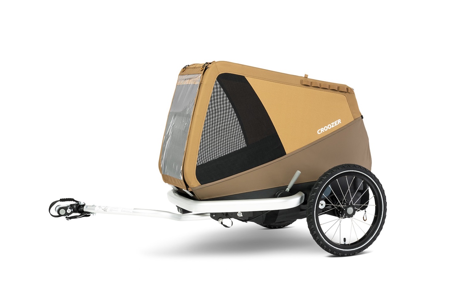 Remorque vélo pour chien Croozer Dog Enna coucher de soleil jaune - L