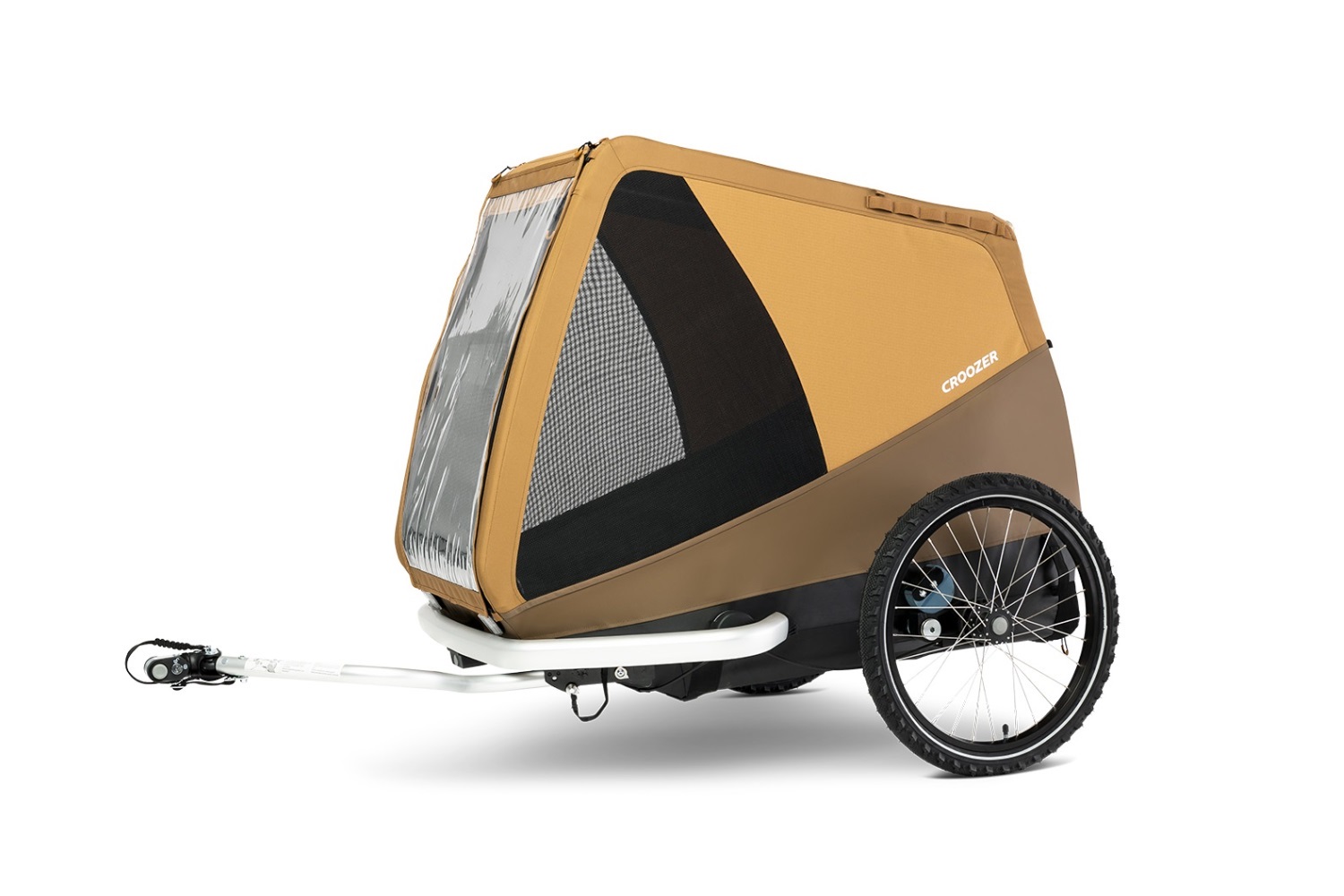 Remorque vélo pour chien Croozer Dog Tammo coucher de soleil jaune - XXL