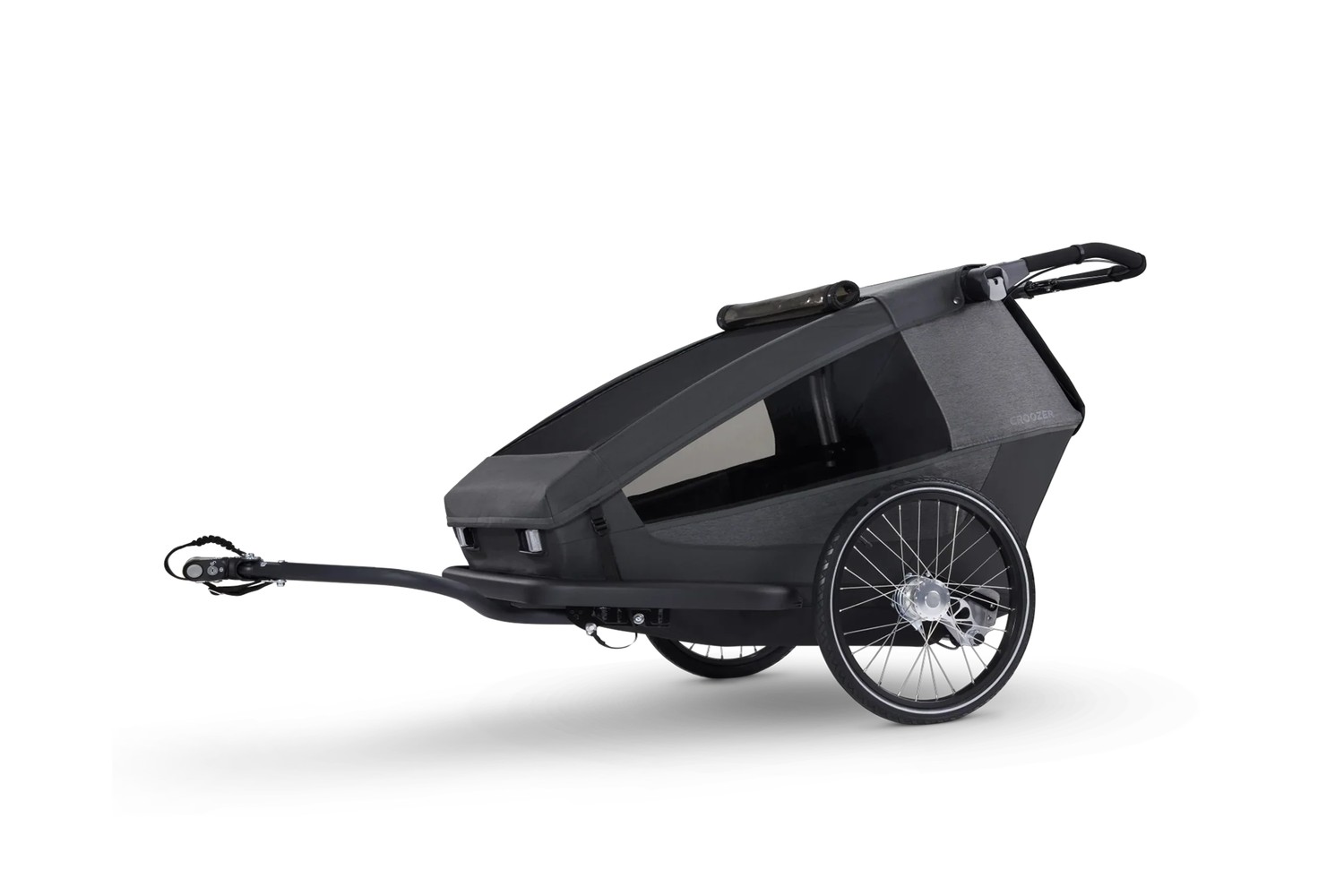 Fietskar voor kind, hond & cargo Croozer Yuuna maanlichtzwart