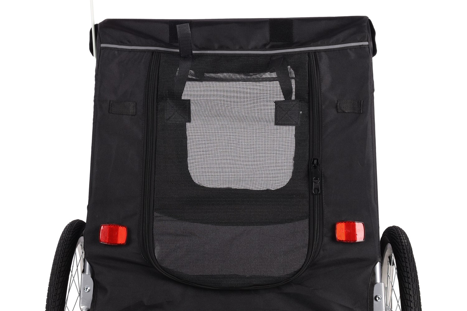 Dog bike trailer Tybalt black (2)