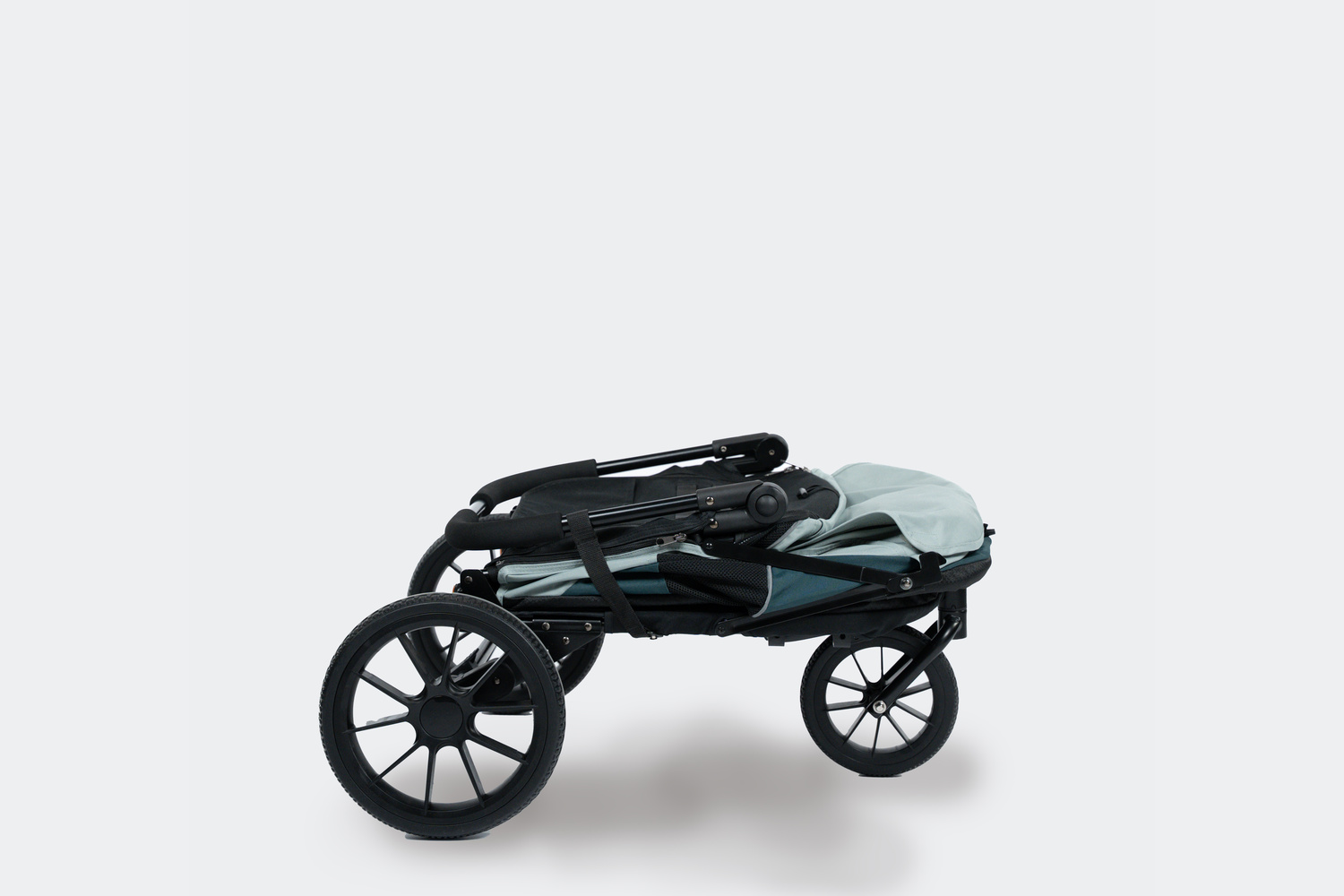 Dog bike trailer & stroller InnoPet Noah lagoon (6)