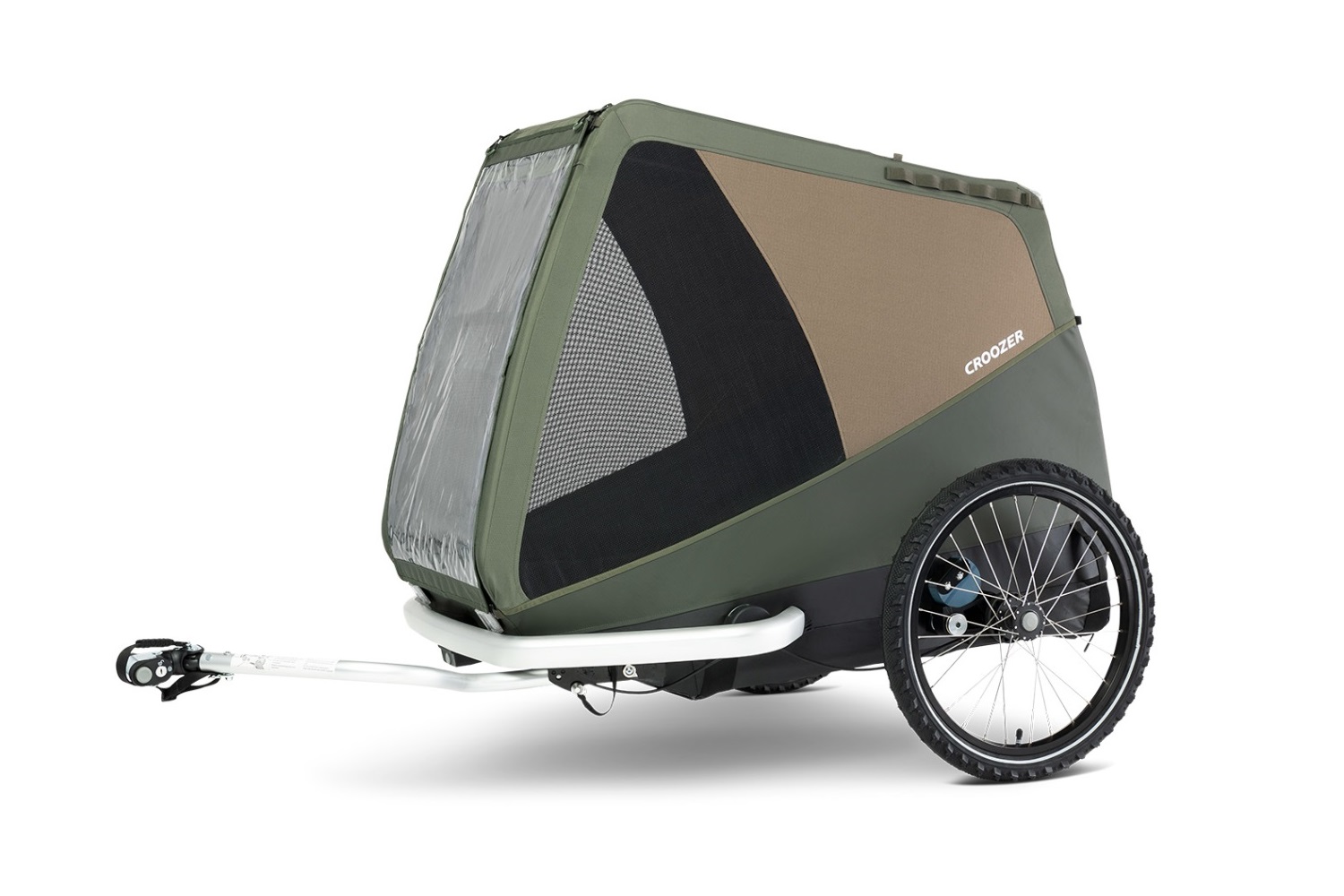Remorque vélo pour chien Croozer Dog Tammo vert mousse - XXL