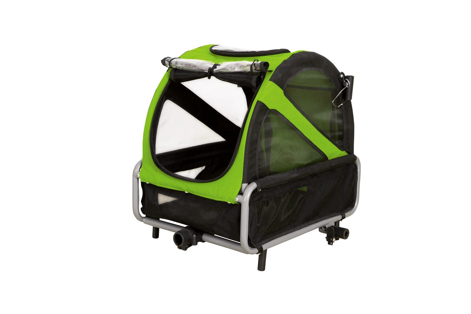 dog bike trailerdoggyride mini green (BTS2DRMN-17) (2) dog bike trailerdoggyride mini green (BTS2DRMN-17) (2)