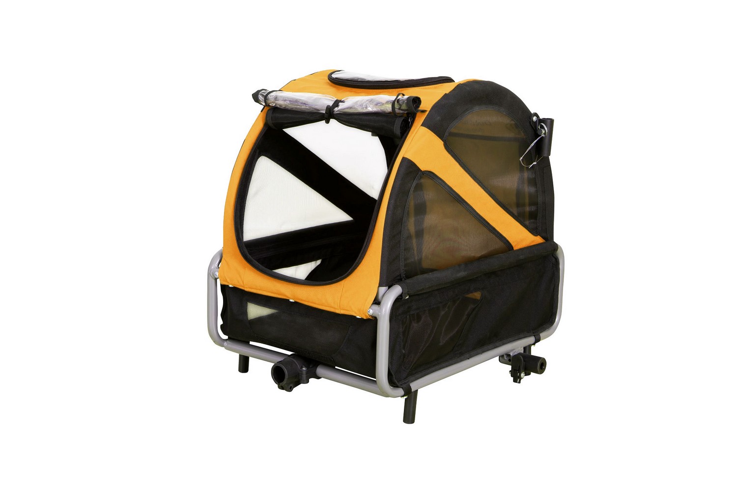 dog bike trailerdoggyride mini orange  (BTS2DRMN-18) (2)