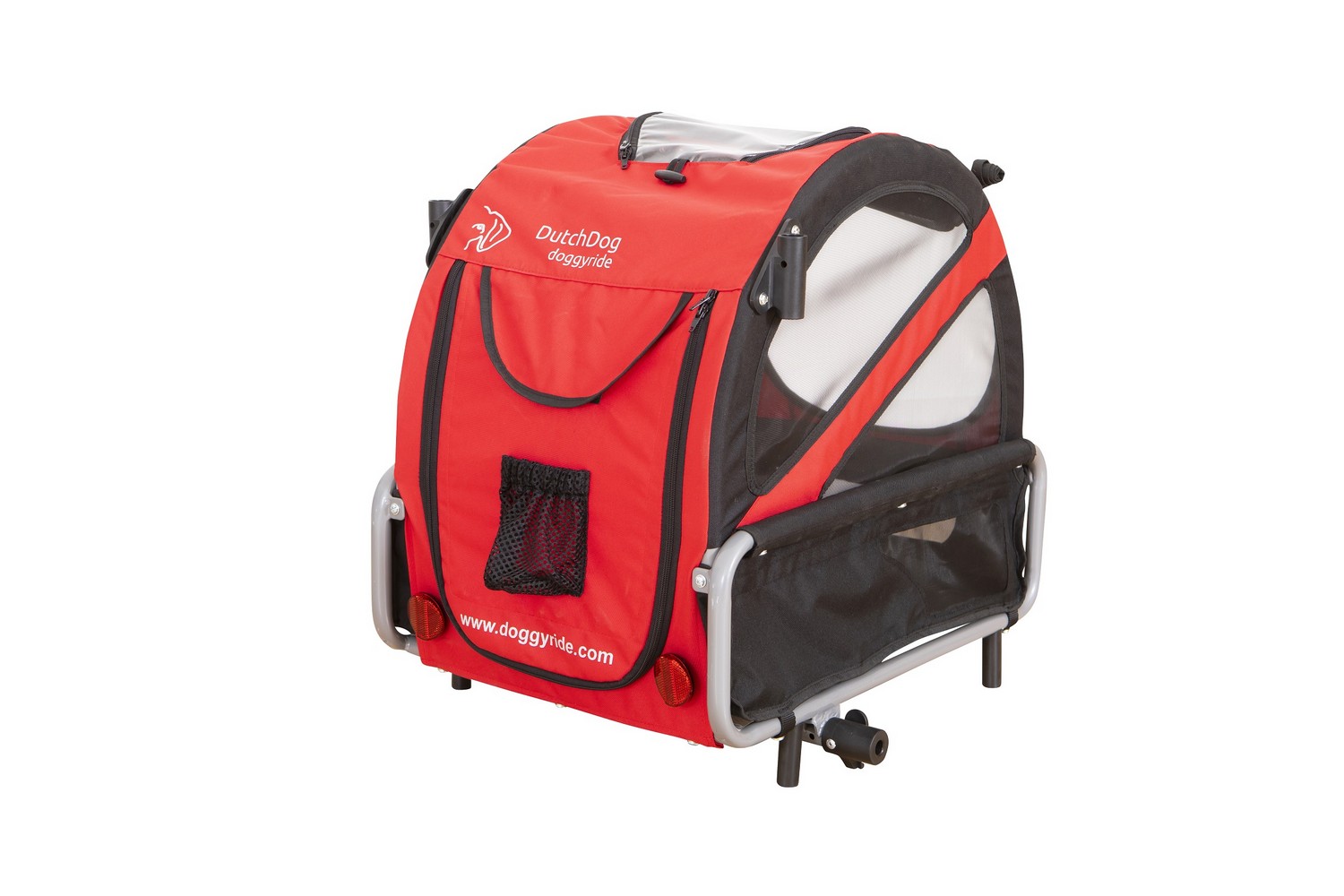 dog bike trailerdoggyride mini red (BTS2DRMN-7) (3)