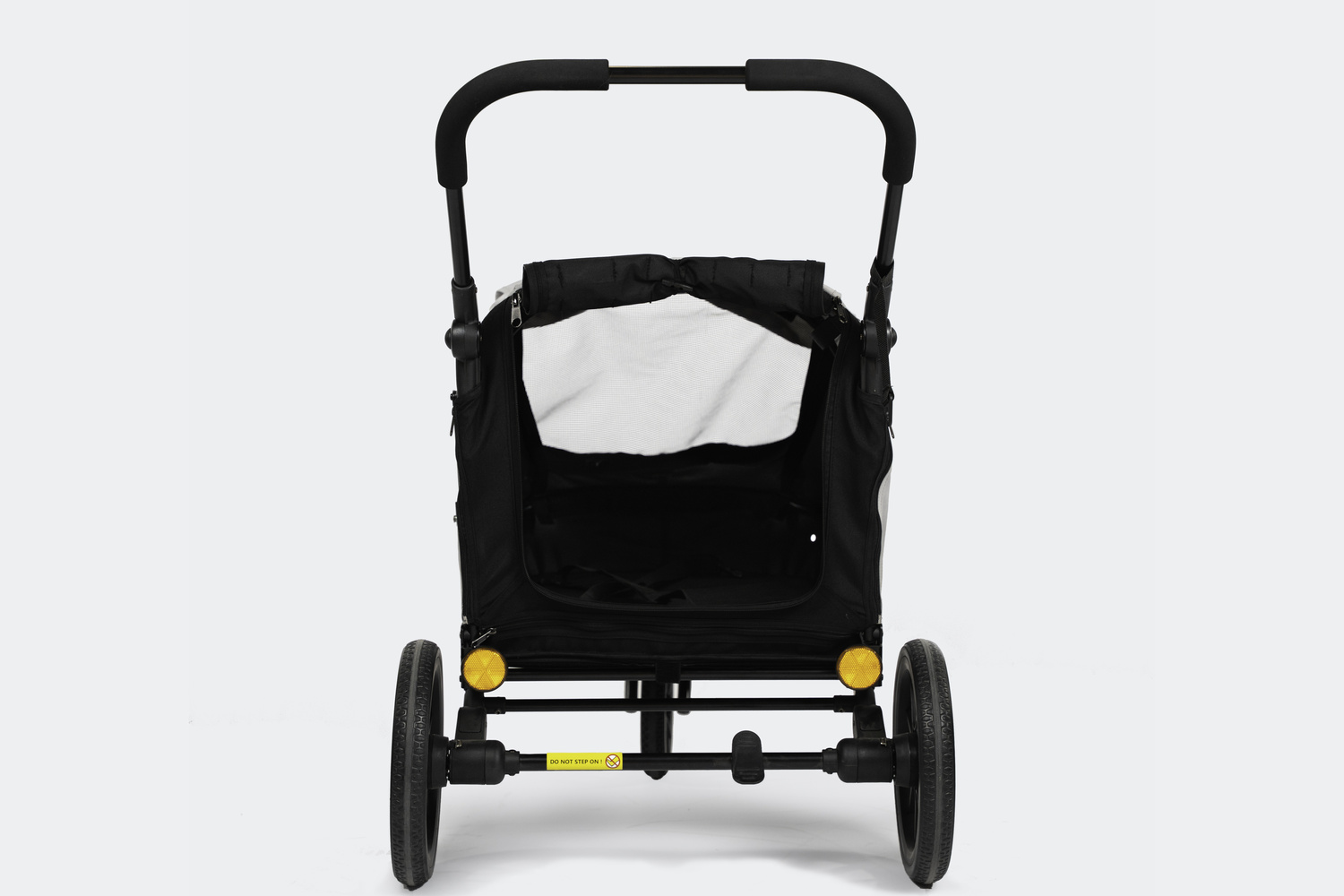 Dog bike trailer & stroller InnoPet Noah pebble & stone (5)