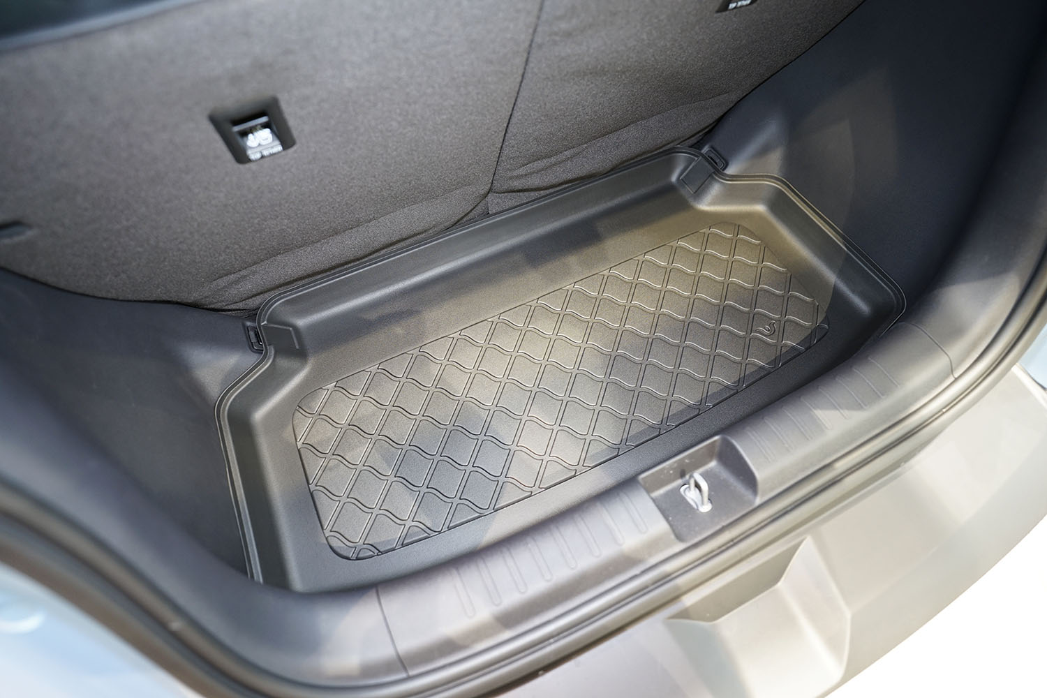 Boot mat suitable for BYD Dolphin Surf 2025-present 5-door hatchback Guardliner anti slip PE/TPE rubber (BYD2DOTM-G) (4) Boot mat suitable for BYD Dolphin Surf 2025-present 5-door hatchback Guardliner anti slip PE/TPE rubber (BYD2DOTM-G) (4)