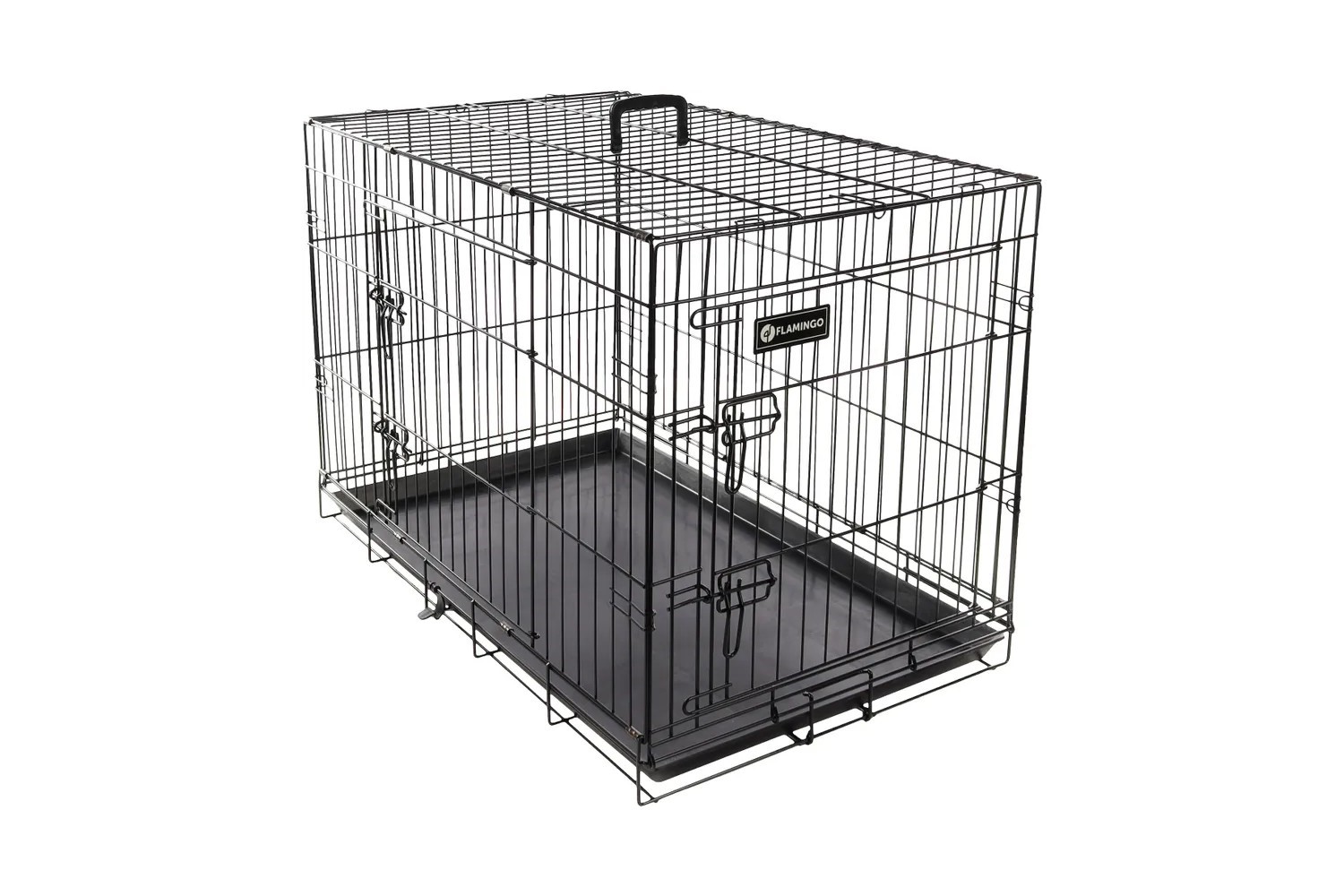 Dog crate Ebo black L
