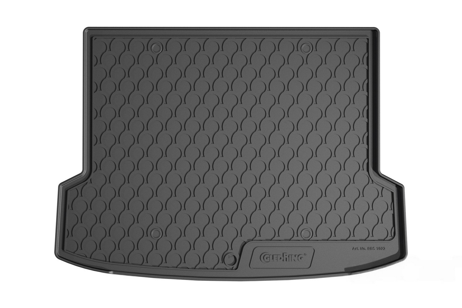 Boot mat suitable for Jaecoo 7 2023-present anti slip Rubbasol rubber