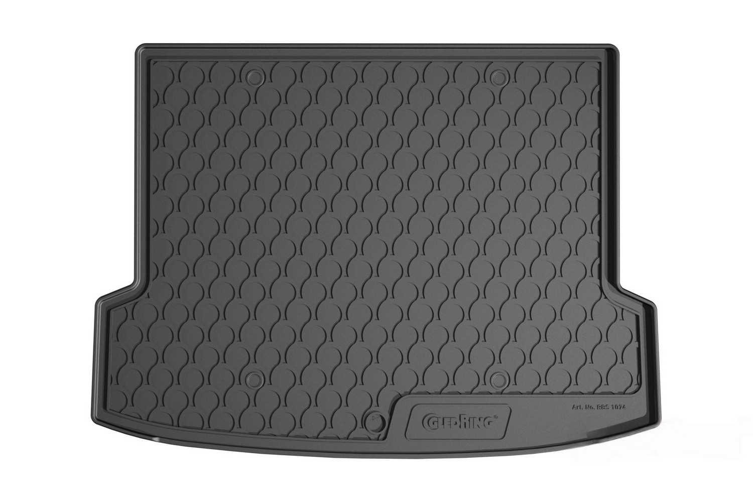 Boot mat suitable for Jaecoo 7 2023-present anti slip Rubbasol rubber