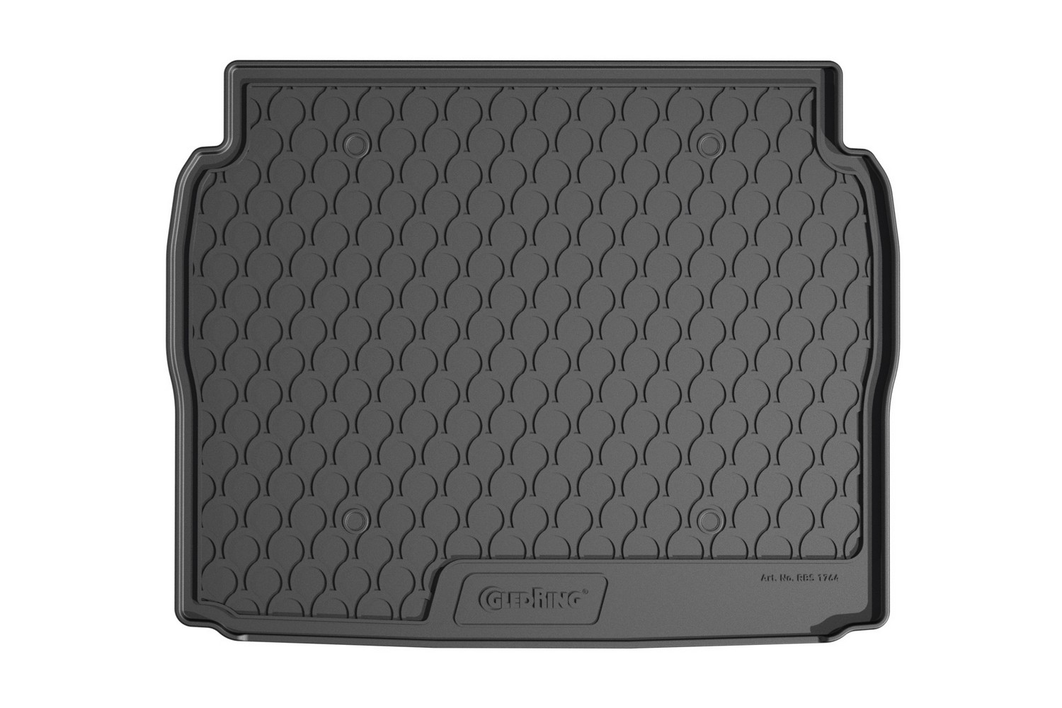 Boot mat suitable for Citroën C3 Aircross (CC24) 2024-present anti slip Rubbasol rubber