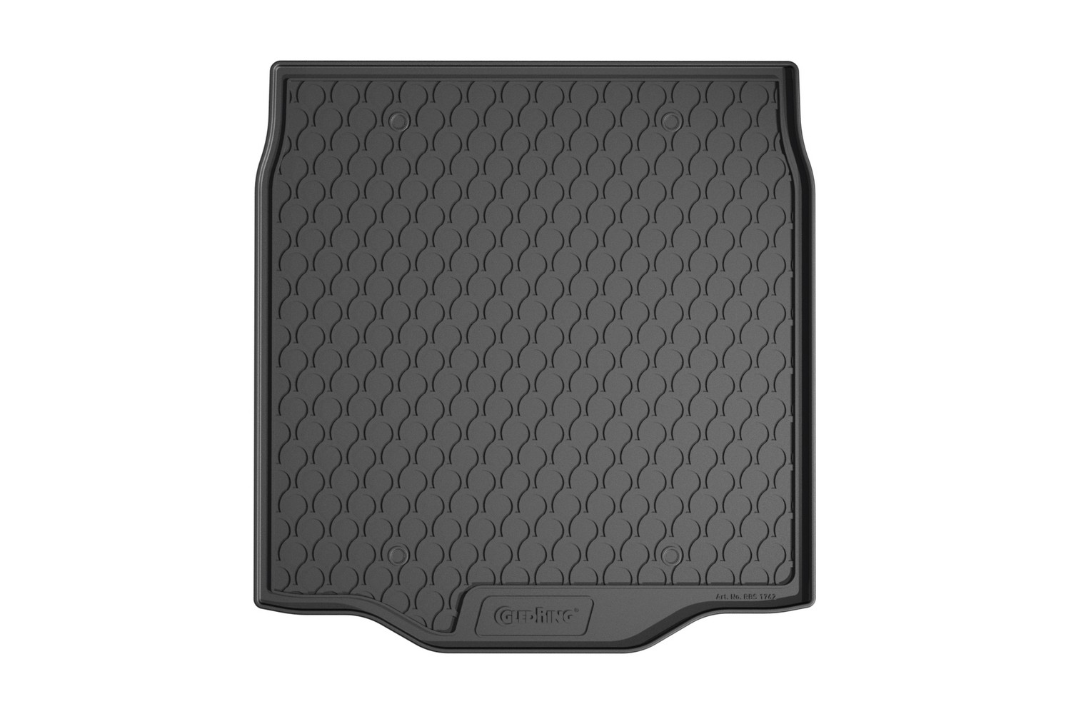 Tapis de coffre convient à Citroën C4 X 2022-présent caoutchouc Rubbasol antidérapant