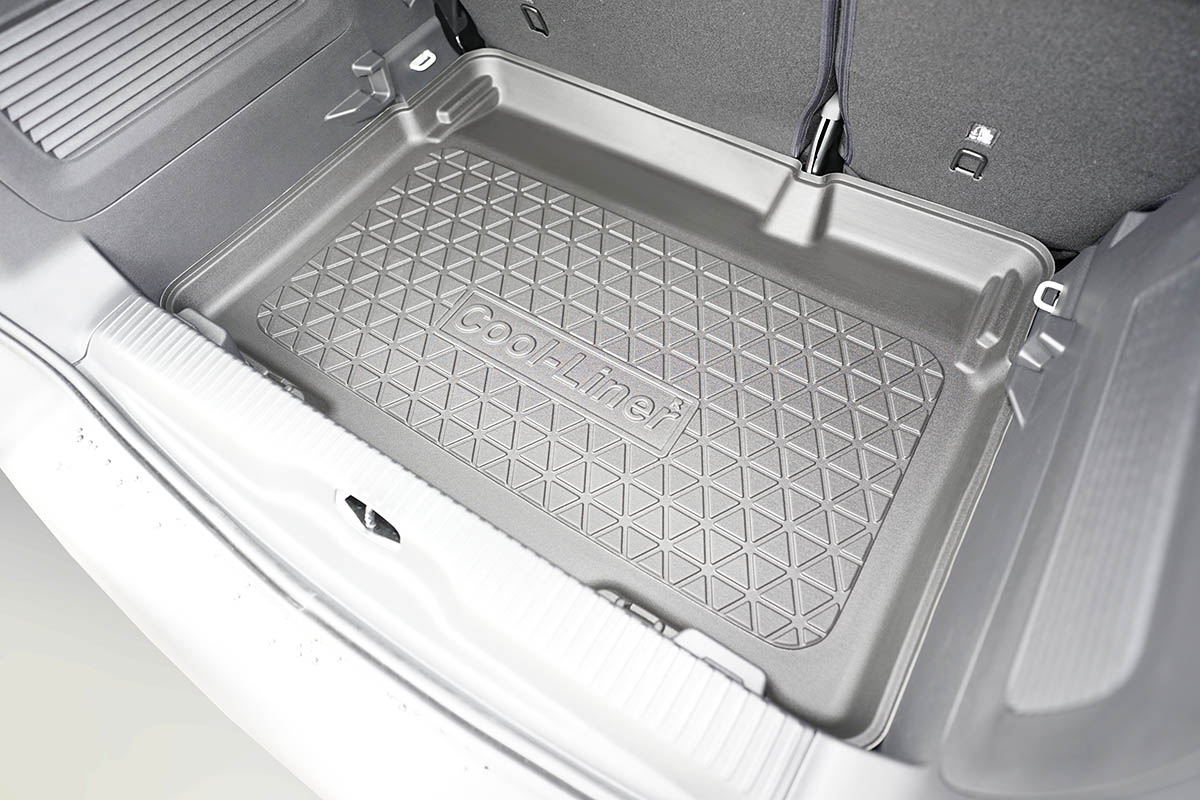 Tapis De Coffre 3D TPE Premium Pour Citroën C3 Aircross II (2017–2023) – Noir Antidérapant Et Facile à Nettoyer