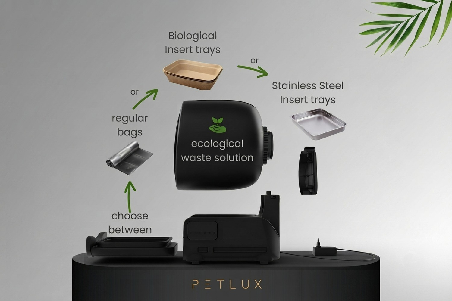 Automatic litter box Petlux V3 black XXL (3) Automatic litter box Petlux V3 black XXL (3)