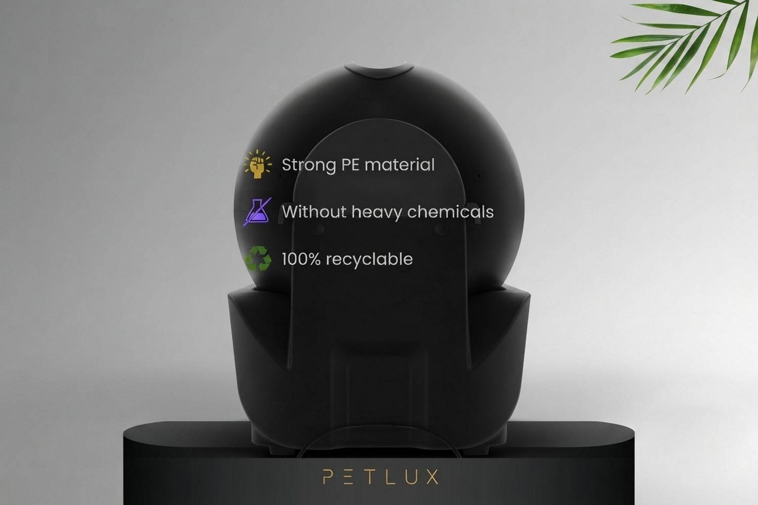 Automatic litter box Petlux V3 black XXL (4) Automatic litter box Petlux V3 black XXL (4)