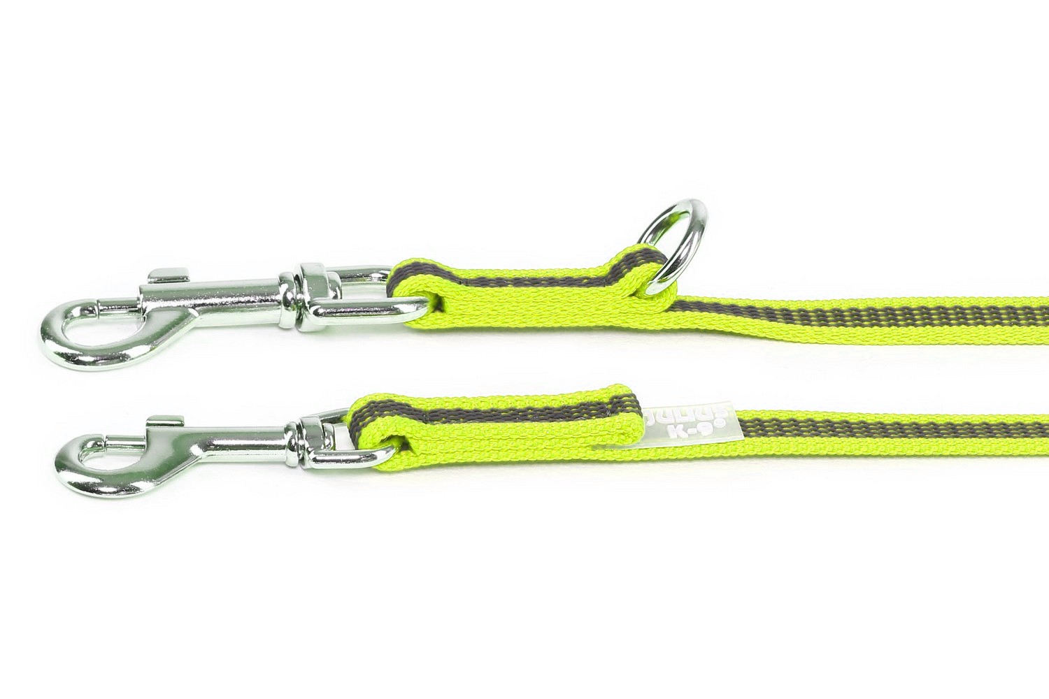 Dog leash Julius-K9 anti-slip neon - 14mm x 2,2m adjustable (CLH12K9HR-1) (3)