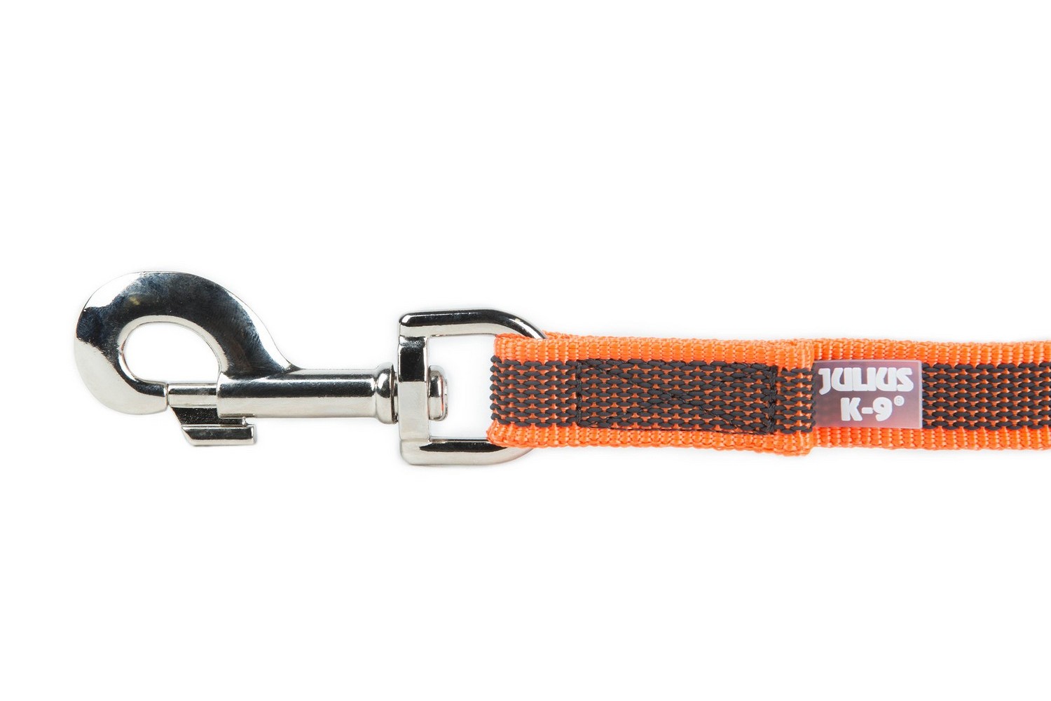 Dog leash Julius-K9 anti-slip orange - 14mm x 2m with handle (CLH14K9HR-2) (2) Dog leash Julius-K9 anti-slip orange - 14mm x 2m with handle (CLH14K9HR-2) (2)