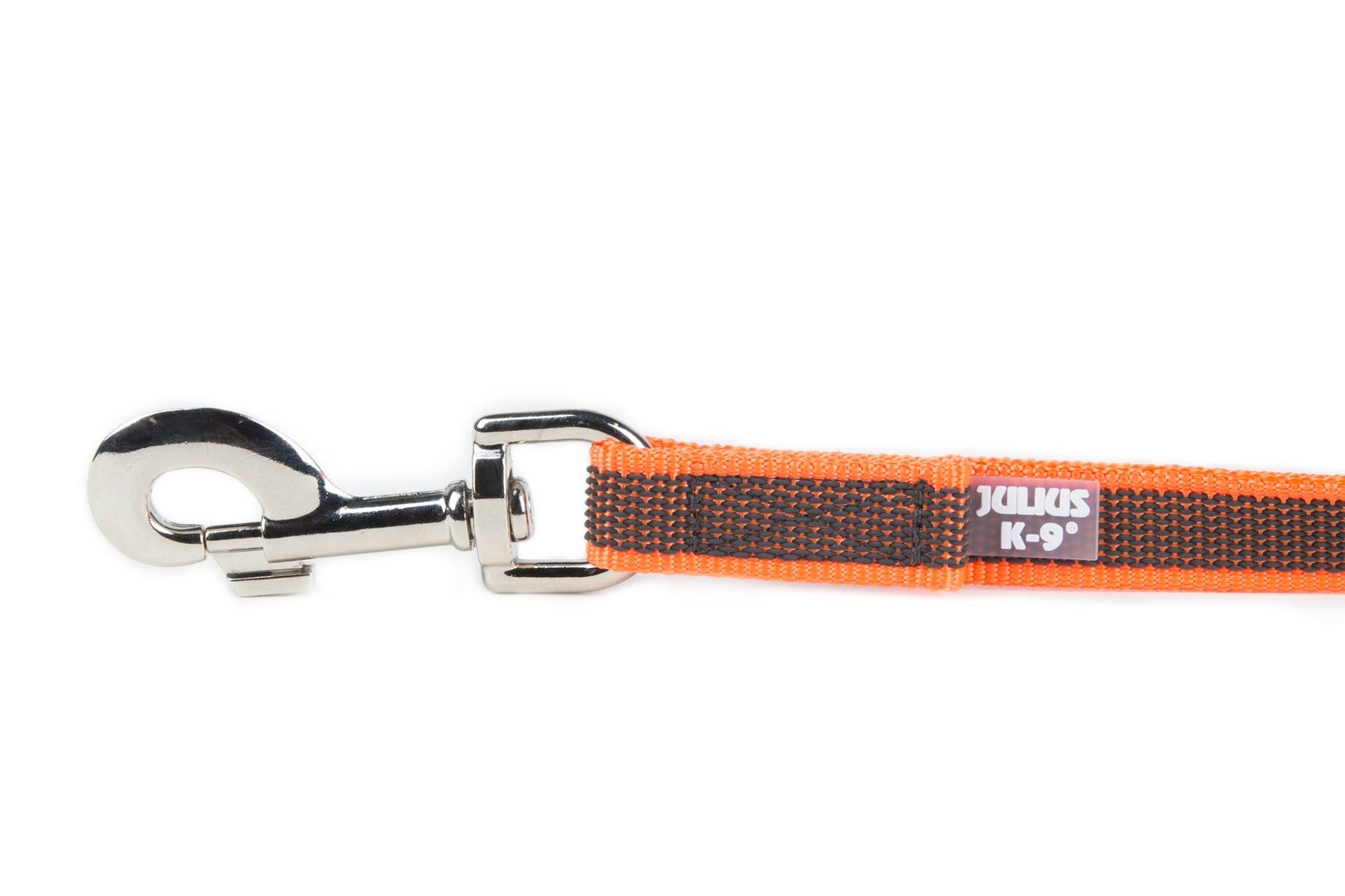 Dog leash Julius-K9 anti-slip orange - 14mm x 5m with handle (CLH14K9HR-4) (3) Dog leash Julius-K9 anti-slip orange - 14mm x 5m with handle (CLH14K9HR-4) (3)