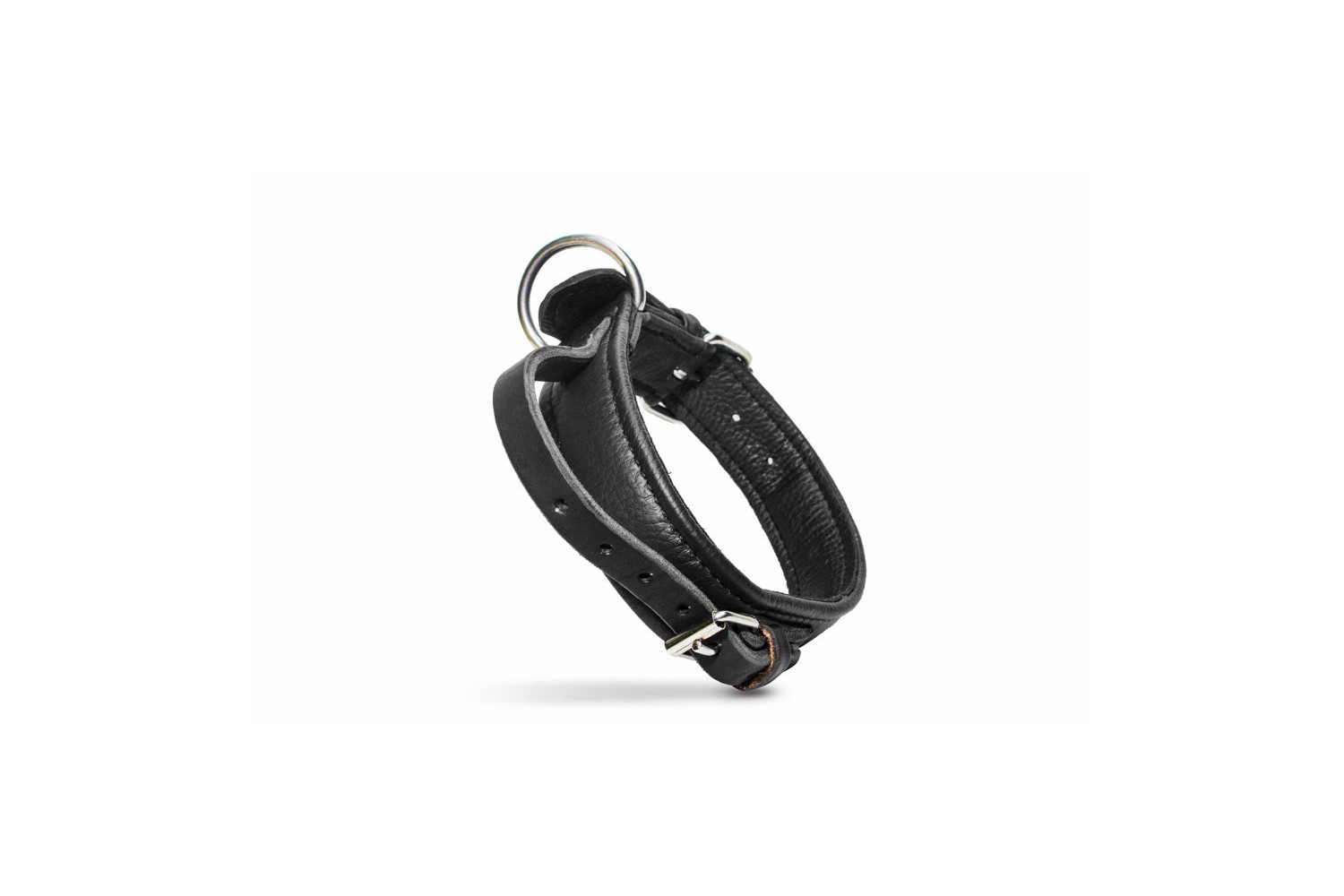 Dog collar Julius-K9 ECO leather - 40mm x 50 cm with handle (CLH1K9HB-1) (2) Dog collar Julius-K9 ECO leather - 40mm x 50 cm with handle (CLH1K9HB-1) (2)