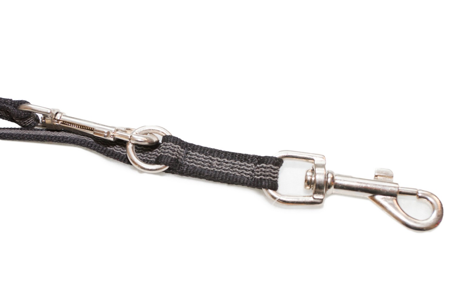 Dog leash Julius-K9 anti-slip black - 20mm x 2,2m adjustable (CLH21K9HR-1) (2) Dog leash Julius-K9 anti-slip black - 20mm x 2,2m adjustable (CLH21K9HR-1) (2)