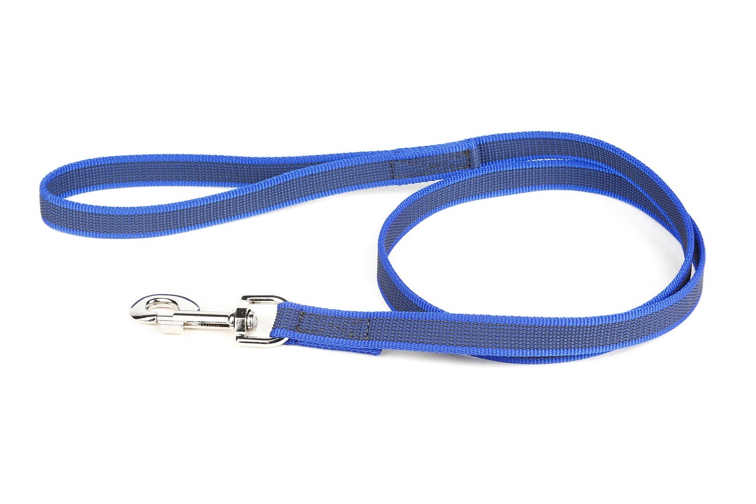 Dog leash Julius-K9 anti-slip blue - 20mm x 1,2m with handle (CLH23K9HR-1) (2)