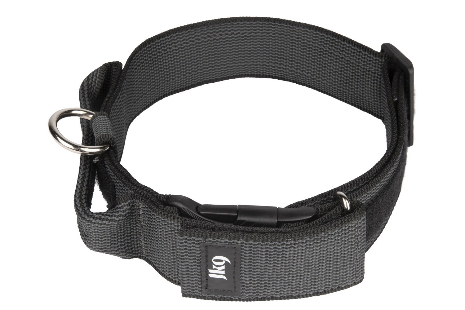 weten Omkleden moederlijk Halsband Julius-K9 zwart - 50mm x 47-67 cm met handvat | PetWareShop