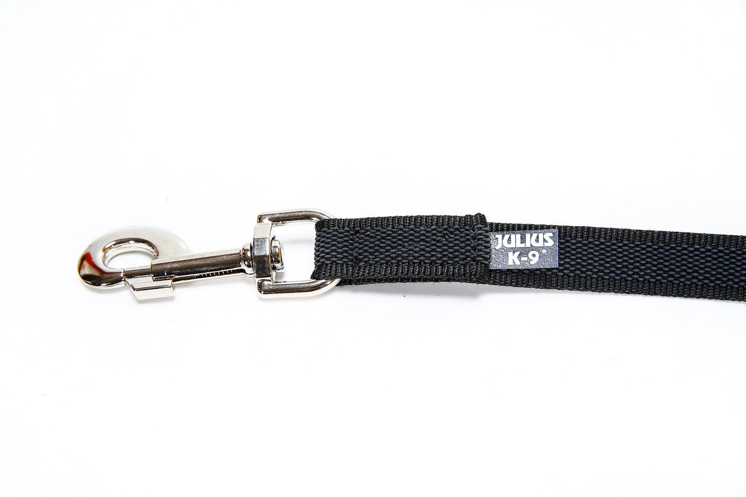 Dog leash Julius-K9 anti-slip black - 14mm x 2m with handle (CLH2K9HR-2) (3)