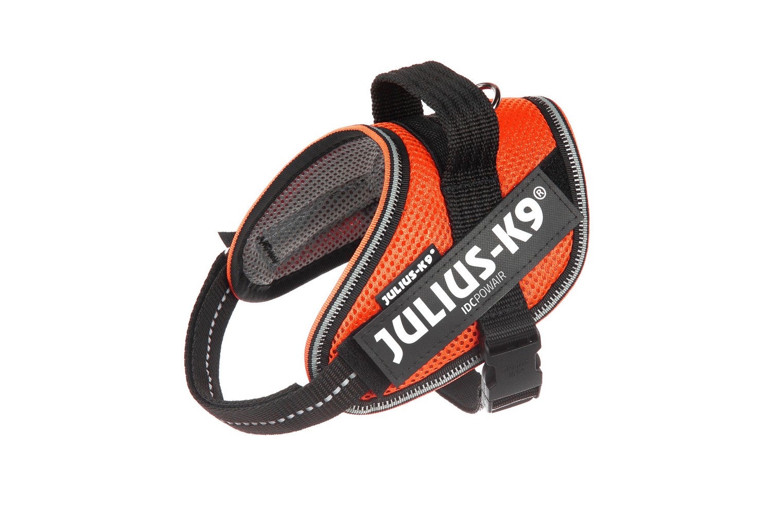 Guinzaglio Julius-K9 IDC Powair - 1,2 M, Con Moschettone, Rosa