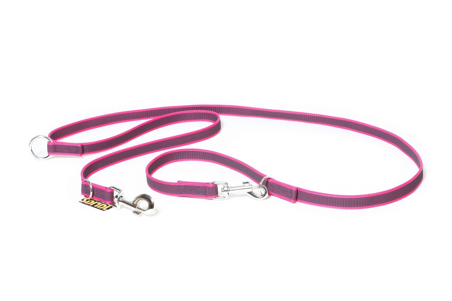 Dog leash Julius-K9 anti-slip pink - 20mm x 2,2m adjustable (CLH30K9HR-1) (3)