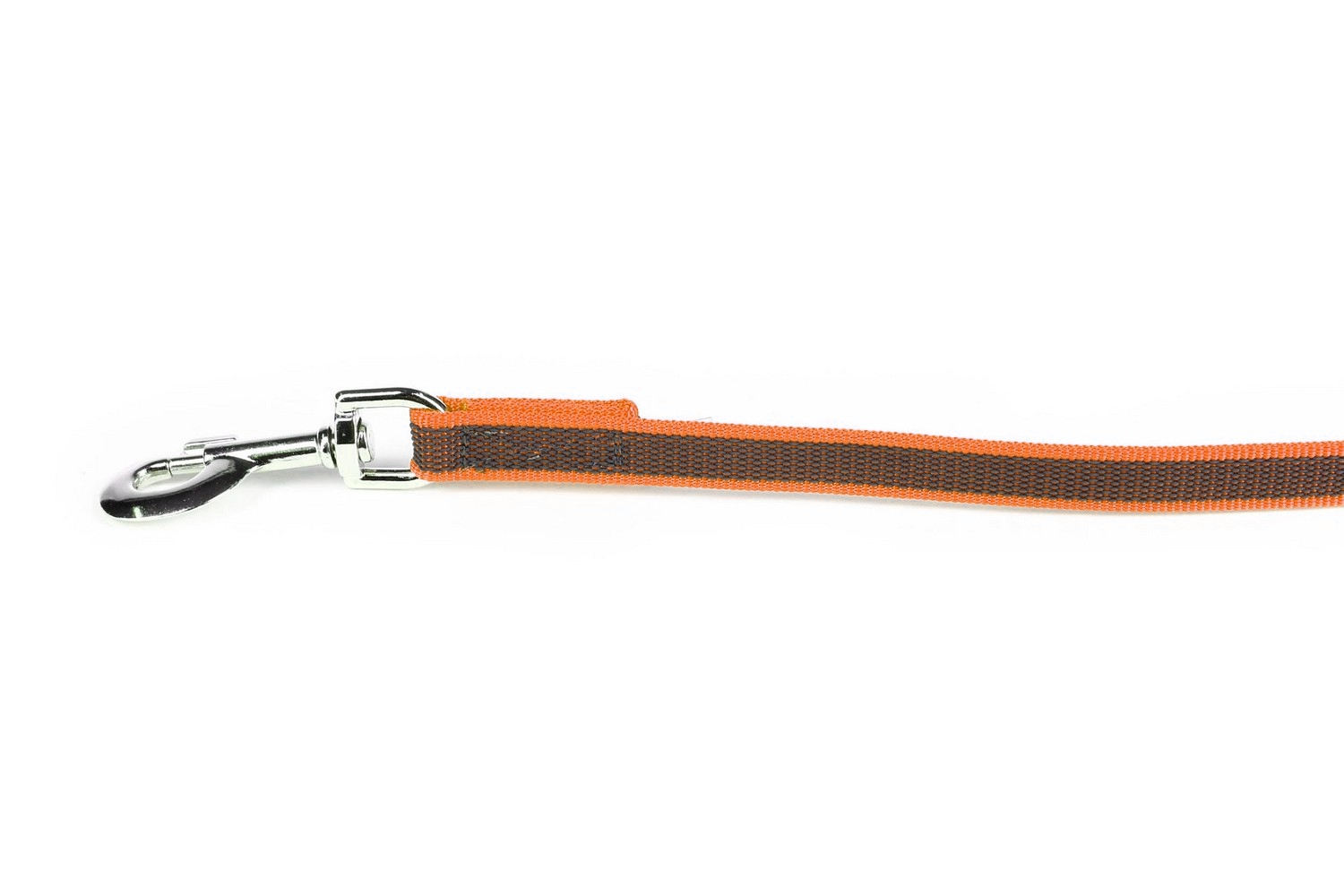 Dog leash Julius-K9 anti-slip orange - 20mm x 1,2m with handle (CLH32K9HR-1) (2)