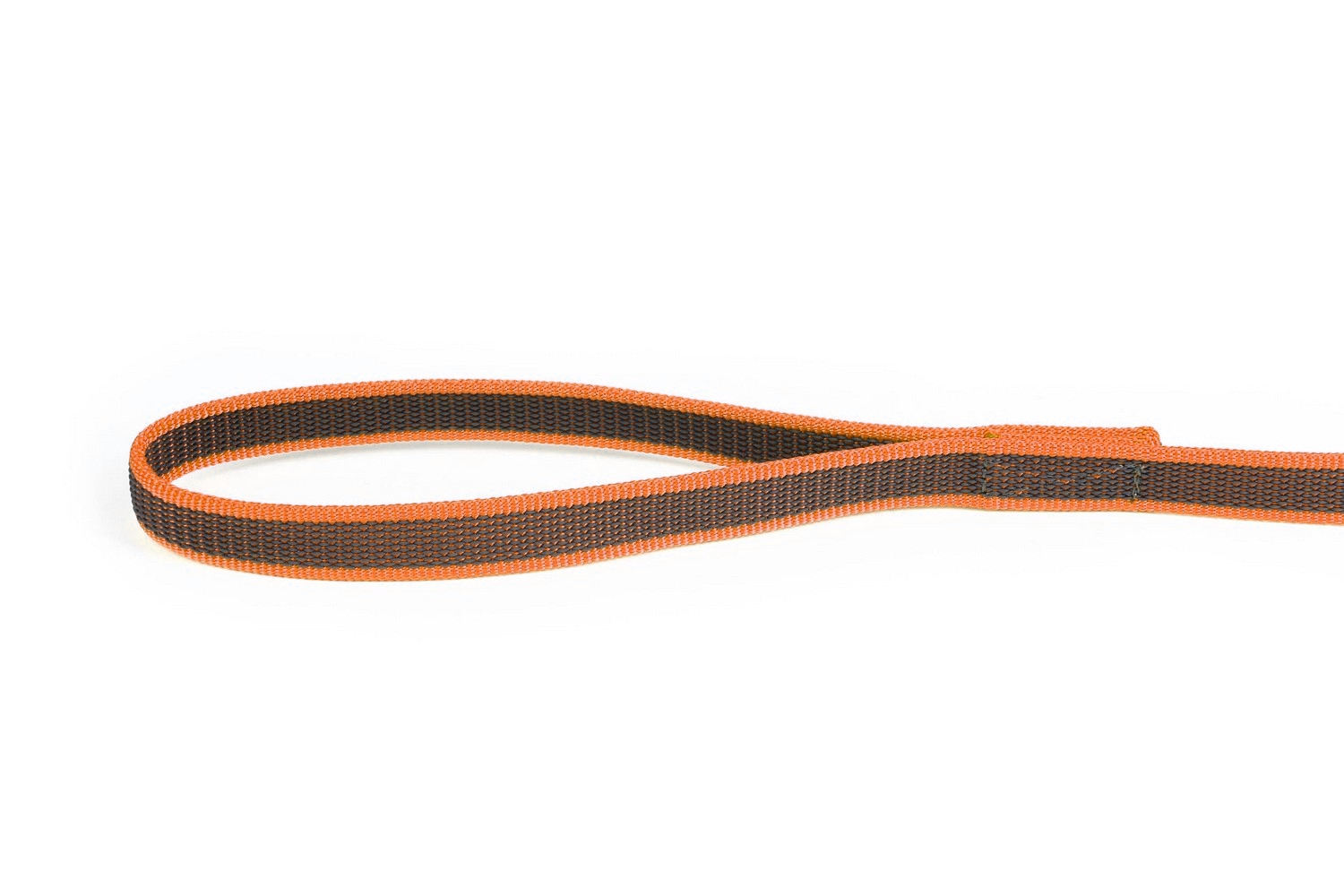 Dog leash Julius-K9 anti-slip orange - 20mm x 1,2m with handle (CLH32K9HR-1) (3)