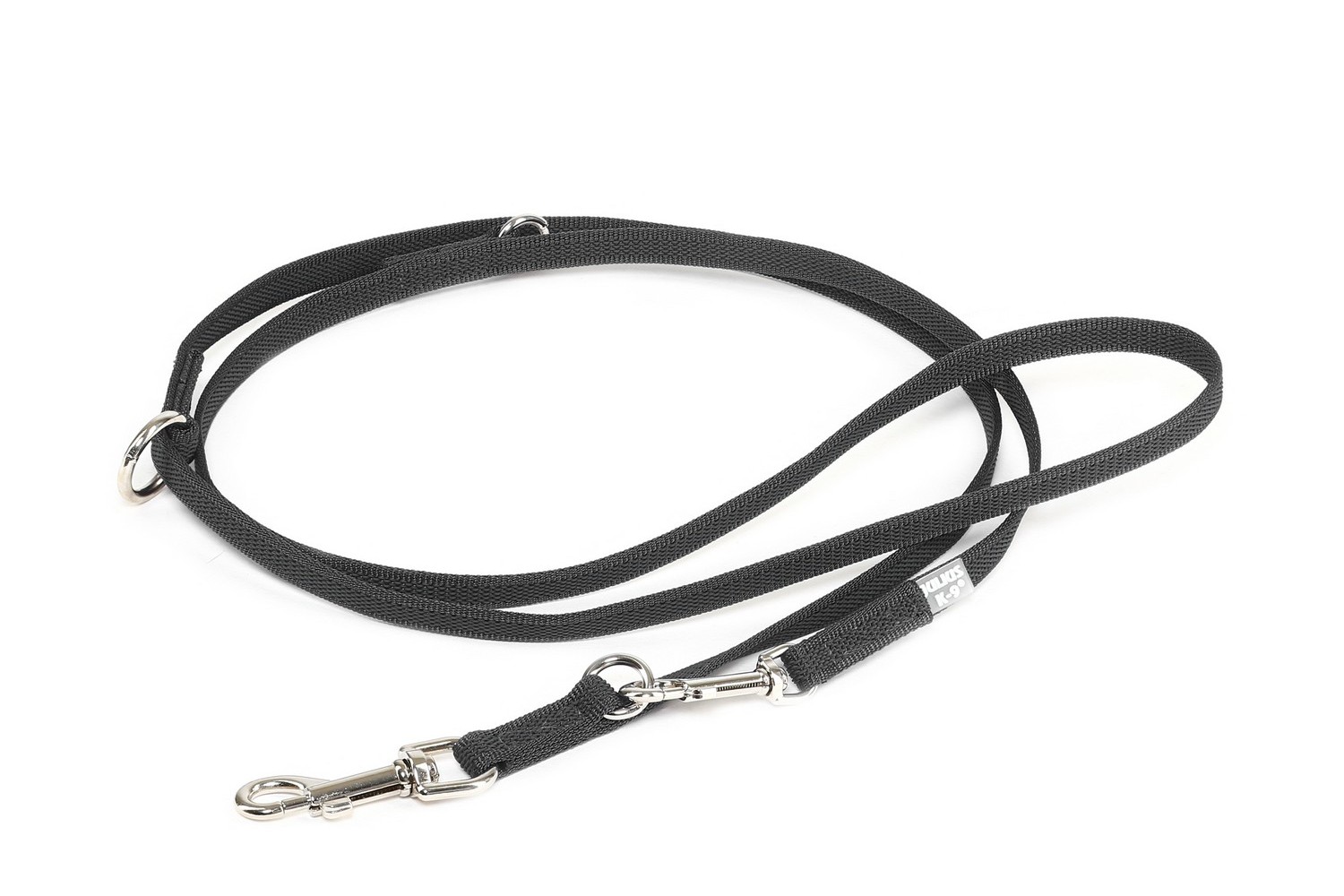 Dog leash Julius-K9 anti-slip black - 14mm x 2,2m adjustable (CLH3K9HR-1) (2) Dog leash Julius-K9 anti-slip black - 14mm x 2,2m adjustable (CLH3K9HR-1) (2)