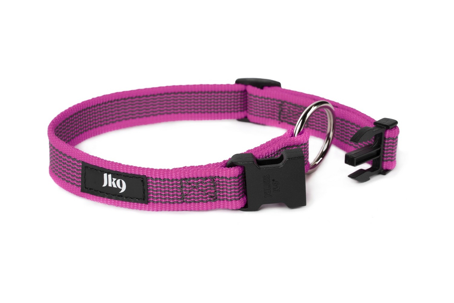 Dog collar Julius-K9 pink - 20mm x 27-42 cm (CLH4K9HB-1) (2) Dog collar Julius-K9 pink - 20mm x 27-42 cm (CLH4K9HB-1) (2)