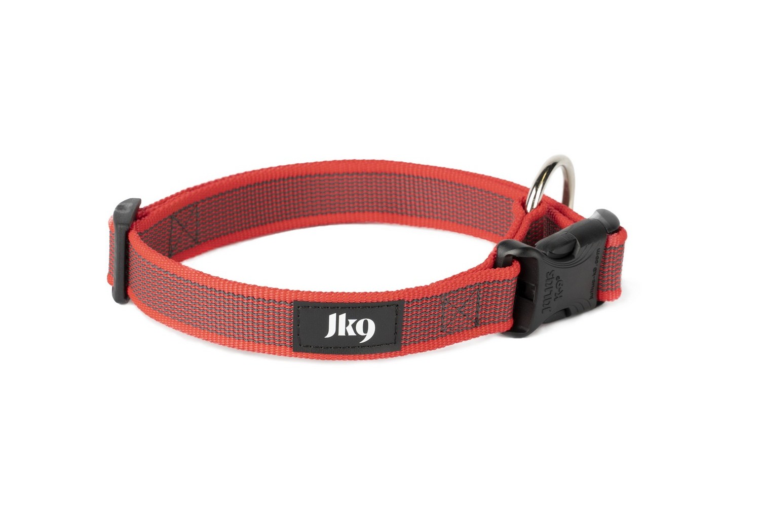 Dog collar Julius-K9 IDC Color&Gray red 39-65 cm