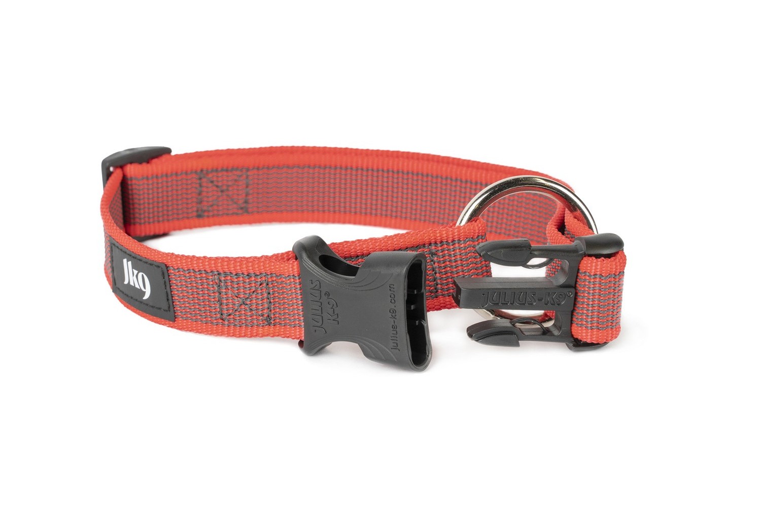 Dog collar Julius-K9 red - 25mm x 39-65 cm (CLH5K9HB-2) (4)