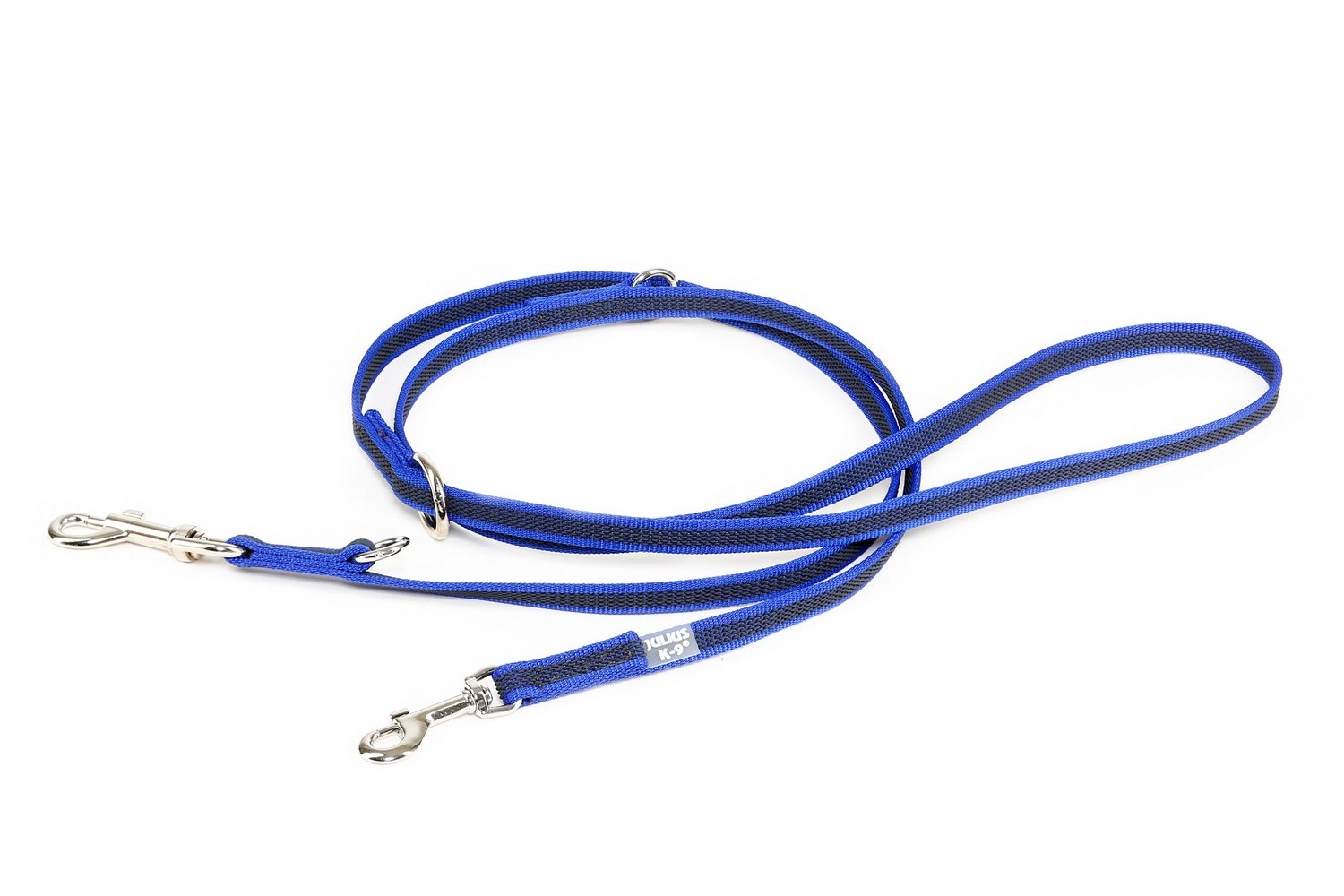 Dog leash Julius-K9 anti-slip blue - 14mm x 2,2m adjustable (CLH6K9HR-1) (2) Dog leash Julius-K9 anti-slip blue - 14mm x 2,2m adjustable (CLH6K9HR-1) (2)