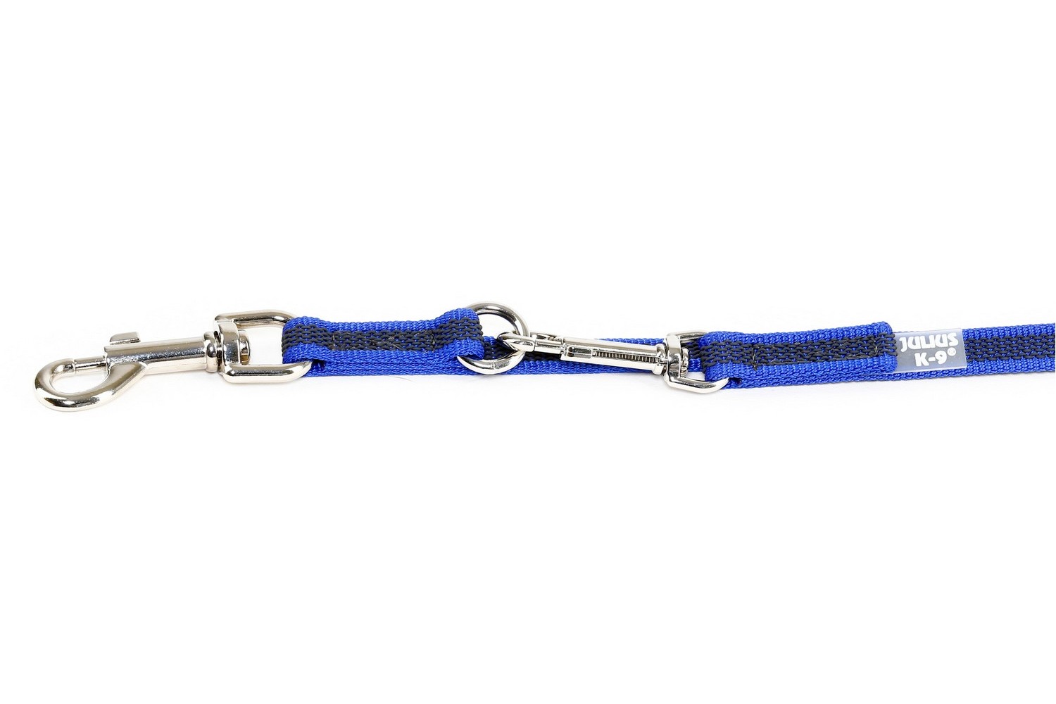 Dog leash Julius-K9 anti-slip blue - 14mm x 2,2m adjustable (CLH6K9HR-1) (3) Dog leash Julius-K9 anti-slip blue - 14mm x 2,2m adjustable (CLH6K9HR-1) (3)