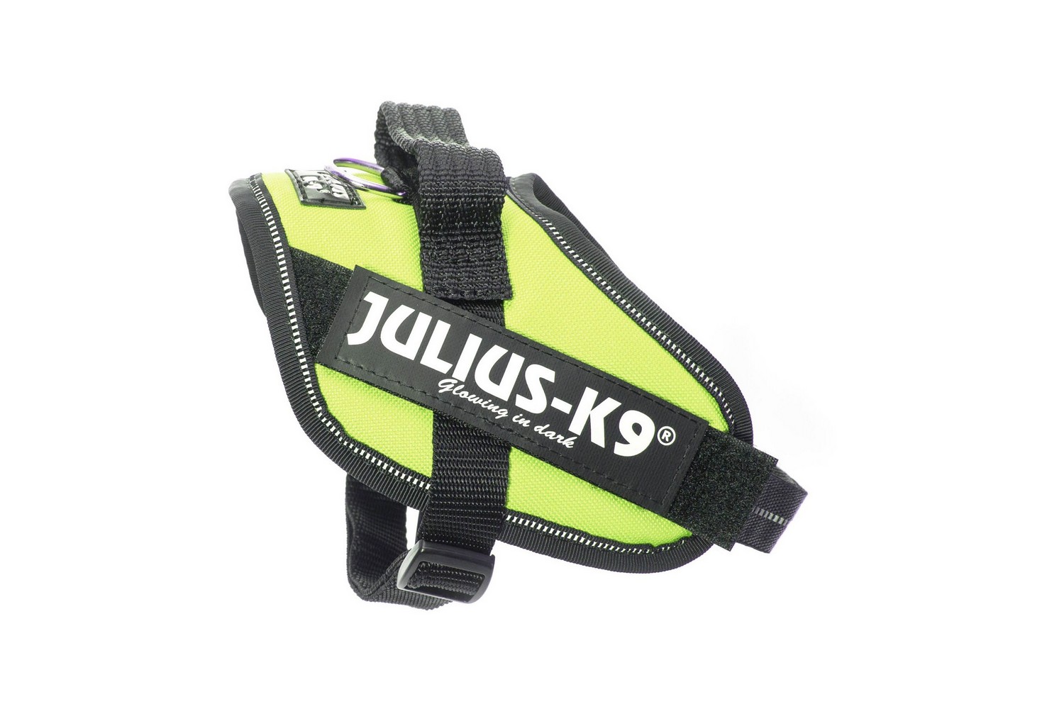 Dog collar Julius-K9 red - 50mm x 47-67 cm with handle (CLH5K9HB-4) (2)