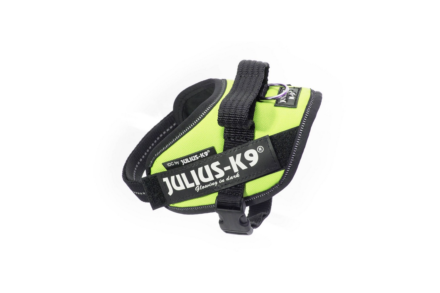 Dog collar Julius-K9 red - 50mm x 47-67 cm with handle (CLH5K9HB-4) (4)